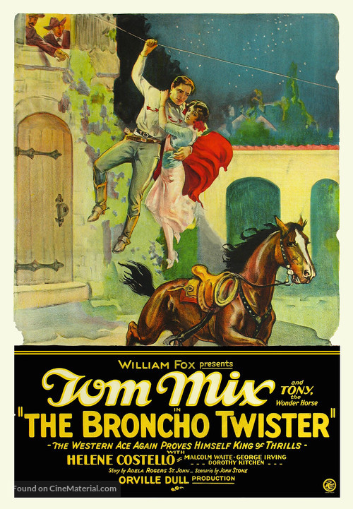 The Broncho Twister - Movie Poster