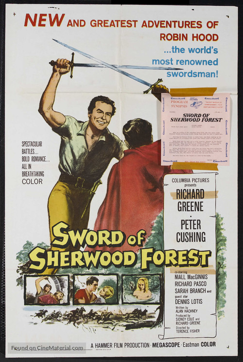 Sword of Sherwood Forest - Movie Poster