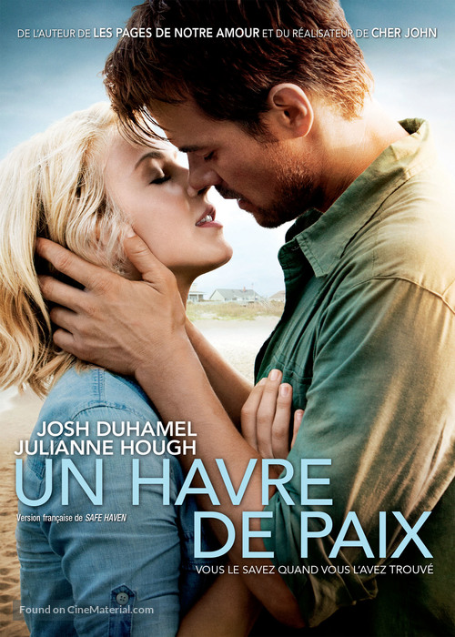 Safe Haven - Canadian DVD movie cover