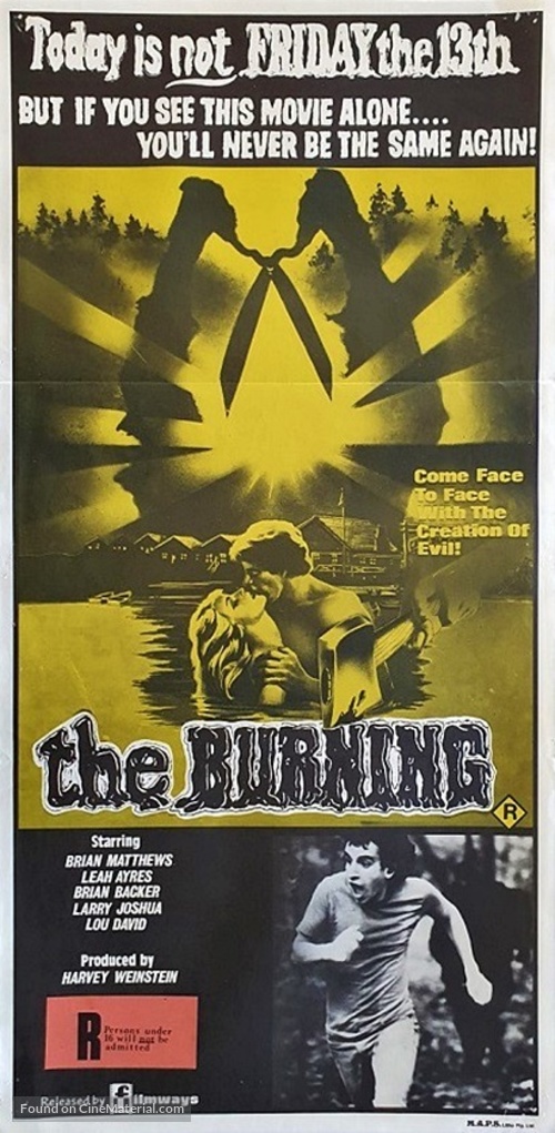 The Burning - Australian Movie Poster