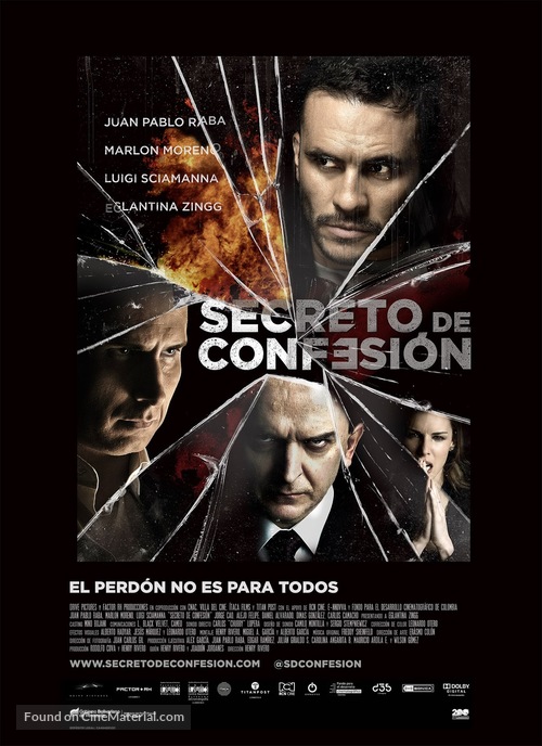 Secreto de confesi&oacute;n - Venezuelan Movie Poster