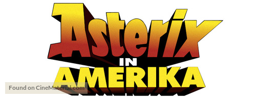 Asterix in Amerika - German Logo