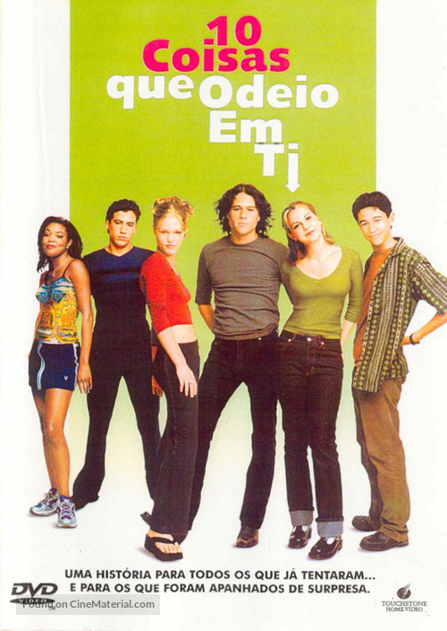 10 Things I Hate About You - Portuguese DVD movie cover