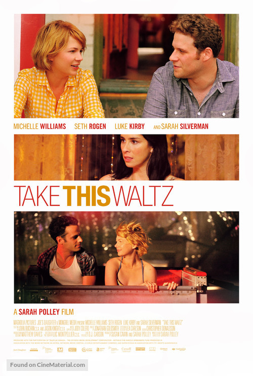 Take This Waltz - Movie Poster