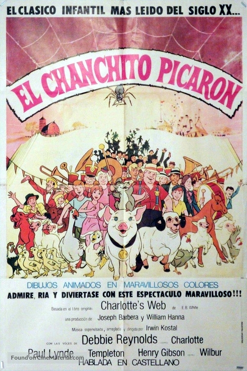 Charlotte&#039;s Web - Argentinian Movie Poster