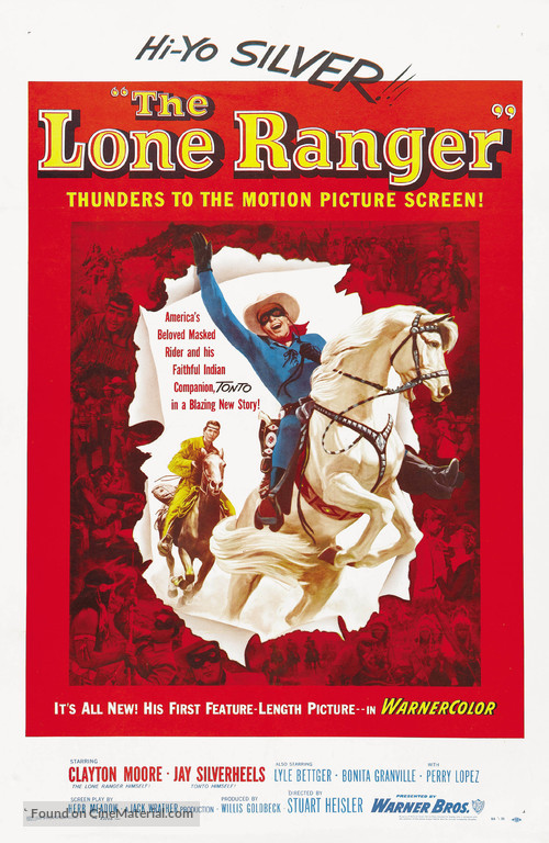 The Lone Ranger - Movie Poster