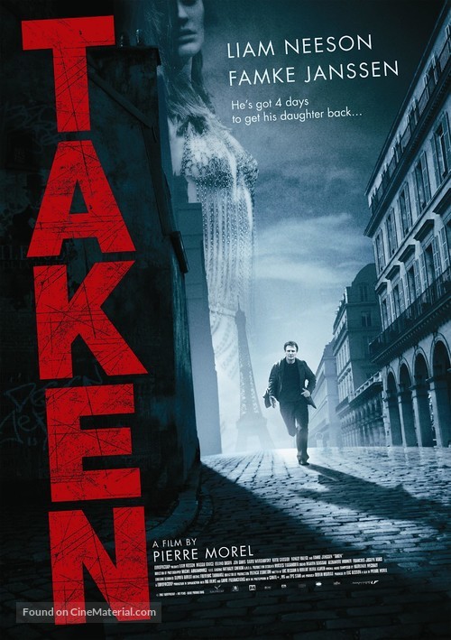 Taken - Dutch Movie Poster