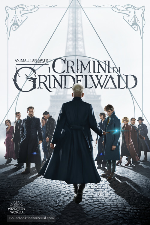 Fantastic Beasts: The Crimes of Grindelwald - Italian Movie Cover