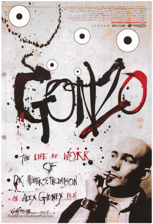 Gonzo: The Life and Work of Dr. Hunter S. Thompson - Canadian Movie Poster