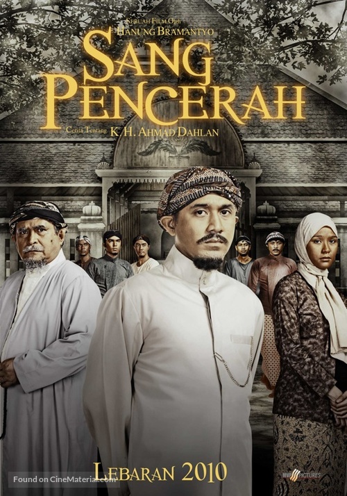 Sang pencerah - Indonesian Movie Poster