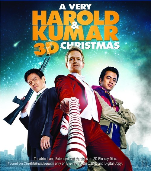 A Very Harold &amp; Kumar Christmas - Blu-Ray movie cover