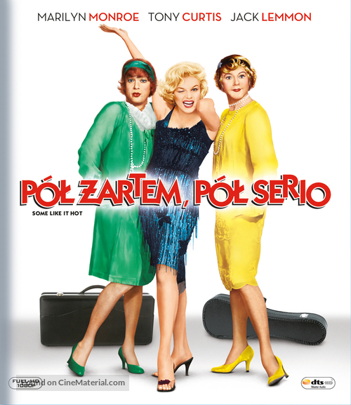 Some Like It Hot - Polish Blu-Ray movie cover