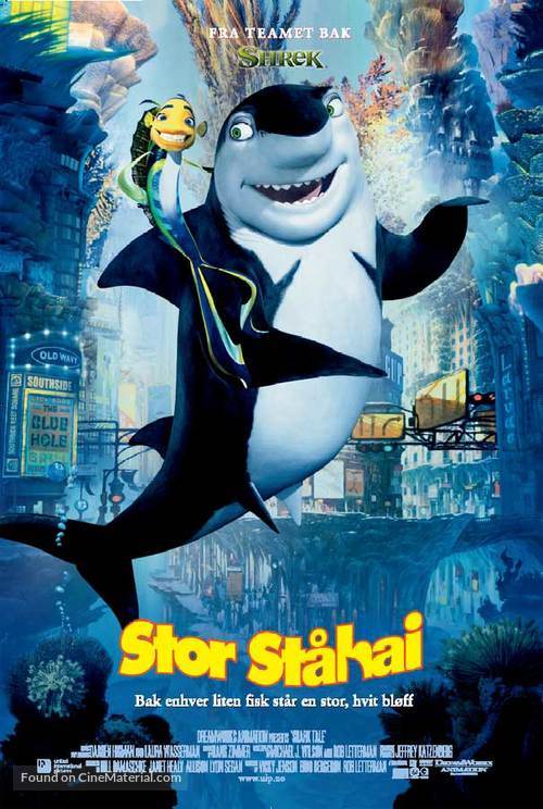 Shark Tale - Norwegian Movie Cover