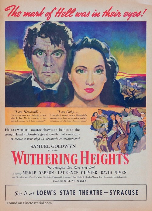 Wuthering Heights - poster