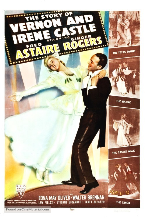 The Story of Vernon and Irene Castle - Movie Poster