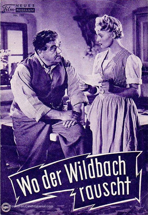 Wo der Wildbach rauscht - Austrian poster