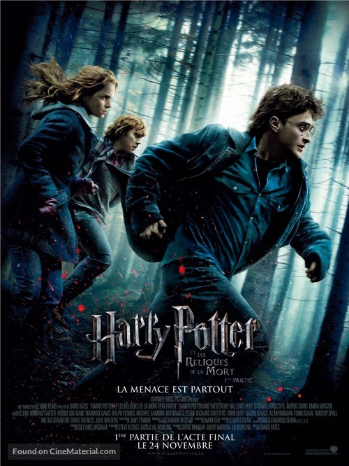 Harry Potter and the Deathly Hallows - Part 1 - French Movie Poster