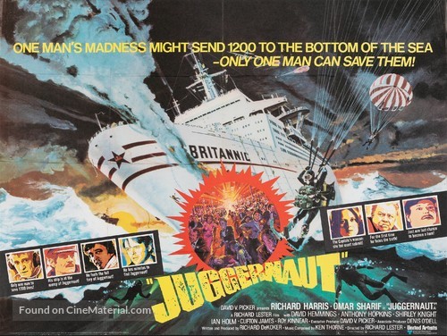 Juggernaut - British Movie Poster