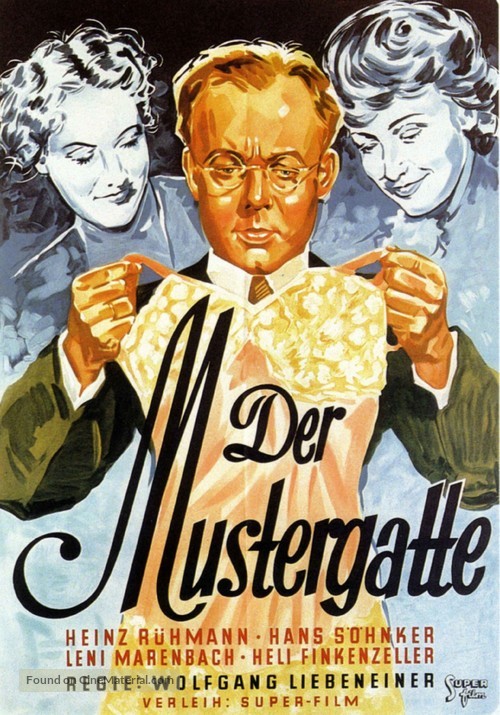 Der Mustergatte - German Movie Poster