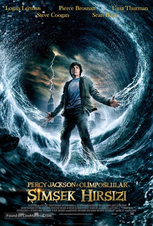Percy Jackson &amp; the Olympians: The Lightning Thief - Turkish Movie Poster