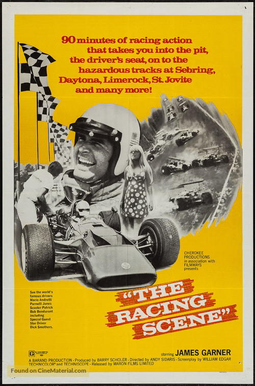 The Racing Scene - Movie Poster