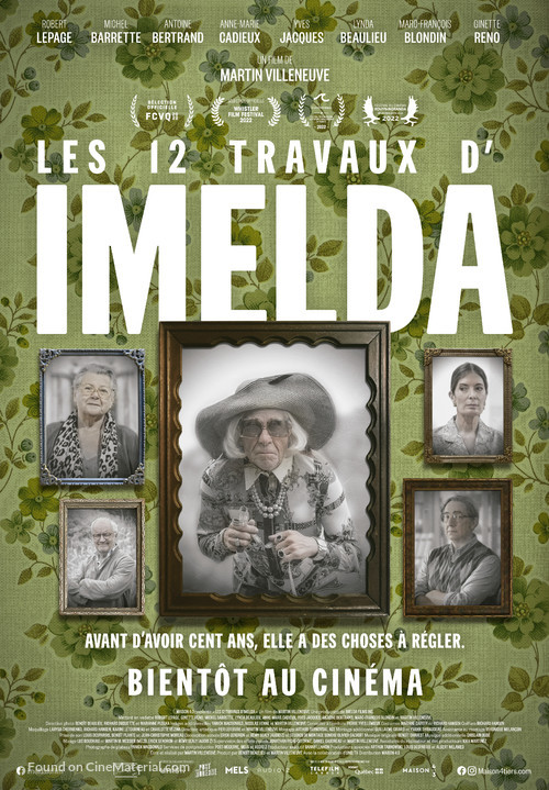 Les 12 travaux d&#039;Imelda - Canadian Movie Poster