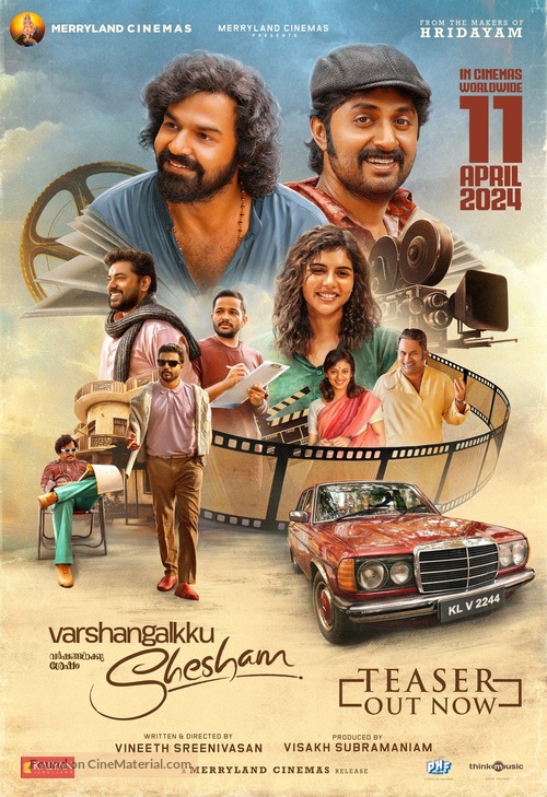 Varshangalkku Shesham - Indian Movie Poster