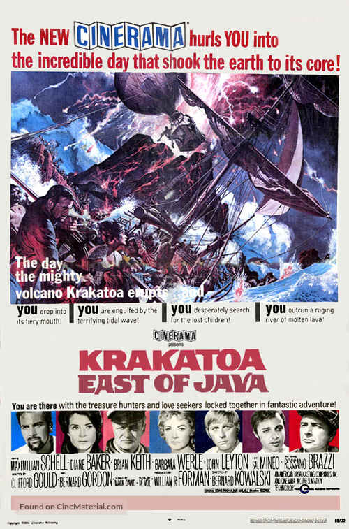 Krakatoa, East of Java - Movie Poster