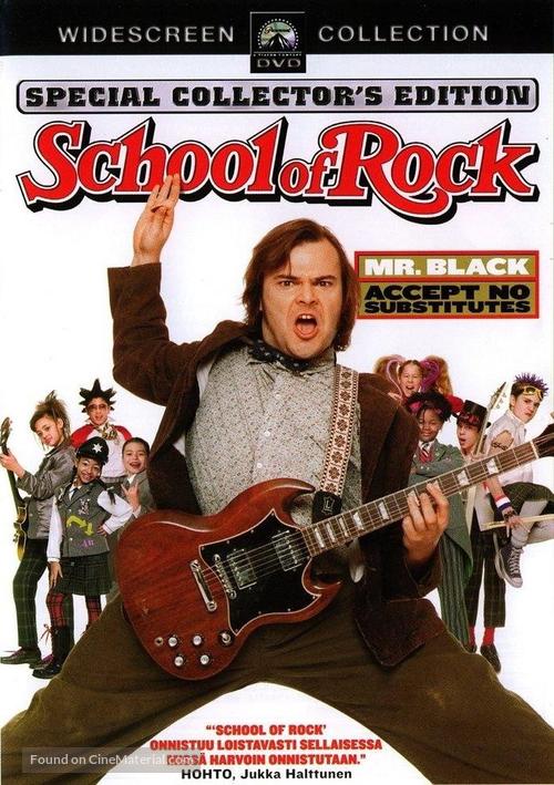 The School of Rock - Finnish DVD movie cover