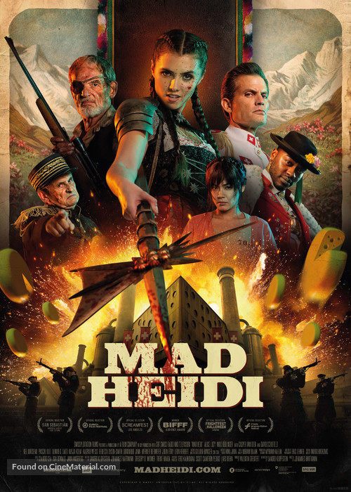 Mad Heidi - Swiss Movie Poster