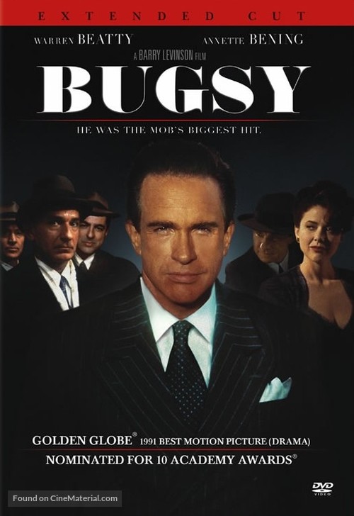 Bugsy - DVD movie cover