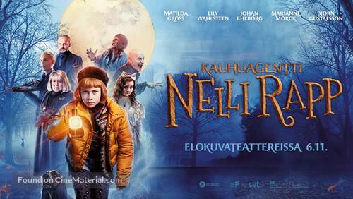 Nelly Rapp - Monsteragent - Finnish Movie Poster