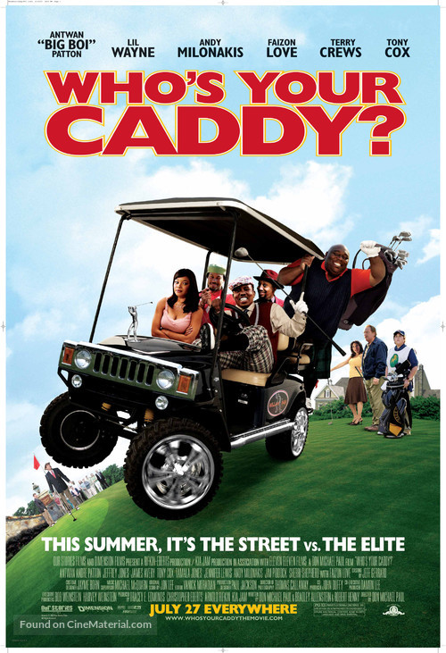 Who&#039;s Your Caddy? - Movie Poster