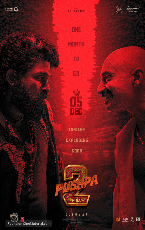 Pushpa: The Rule - Part 2 - Indian Movie Poster