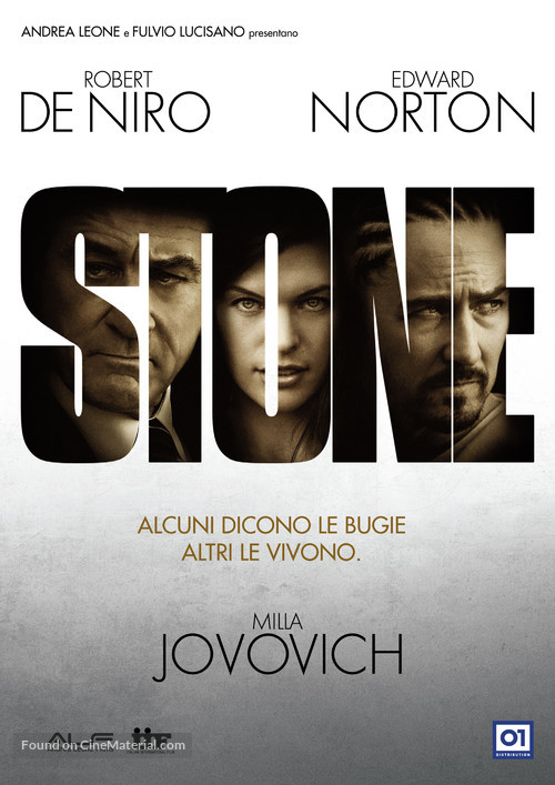 Stone - Italian DVD movie cover