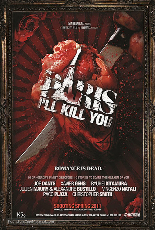 Paris I&#039;ll Kill You - Movie Poster