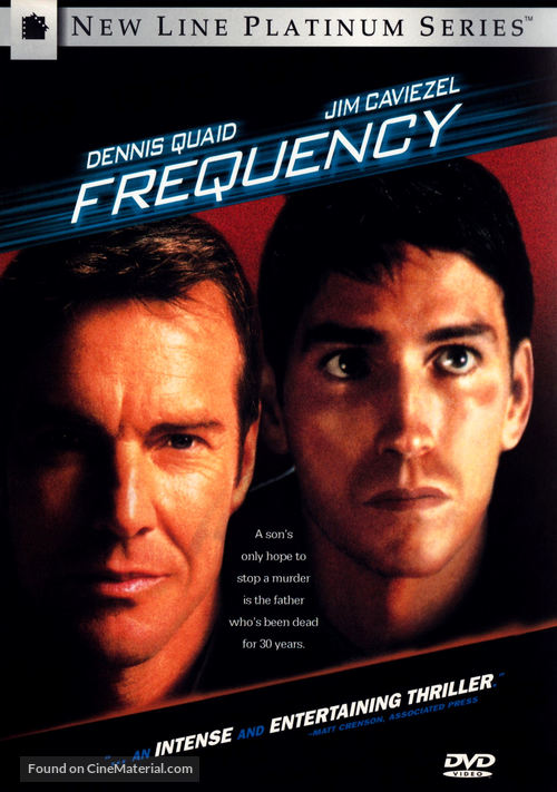 Frequency - DVD movie cover