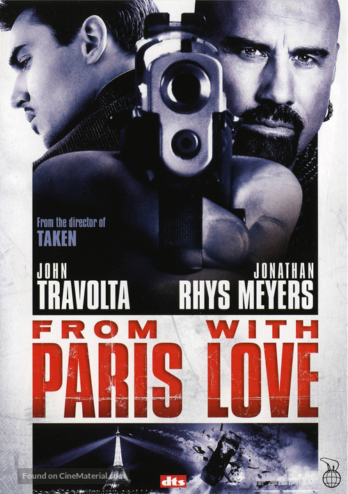 From Paris with Love - Swedish Movie Cover