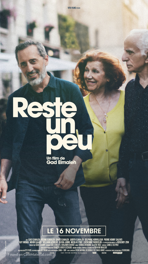 Reste un peu - French Movie Poster