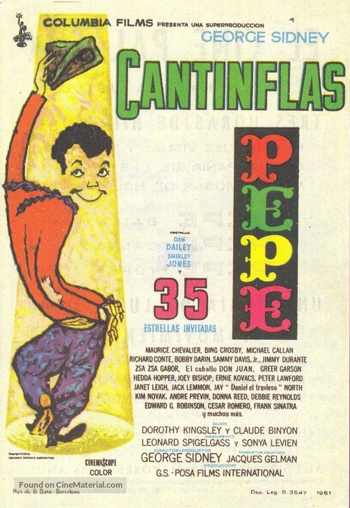 Pepe - Spanish Movie Poster