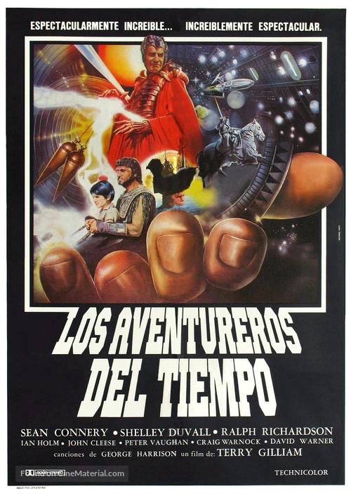 Time Bandits - Argentinian Movie Poster