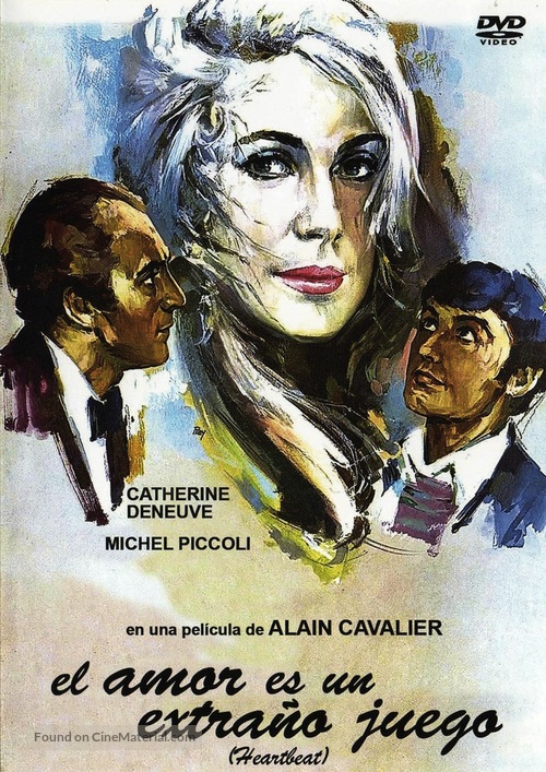 La chamade - Spanish DVD movie cover