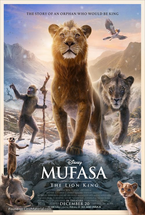 Mufasa: The Lion King - Movie Poster