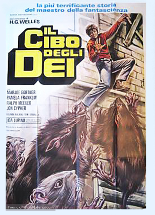 The Food of the Gods - Italian Movie Poster