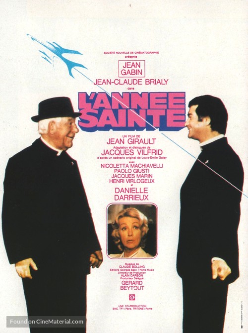 L&#039;ann&eacute;e sainte - French Movie Poster