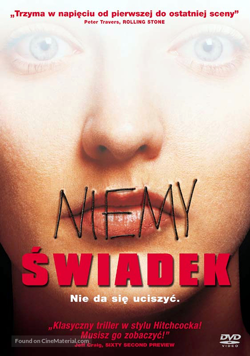 Mute Witness - Polish Movie Cover