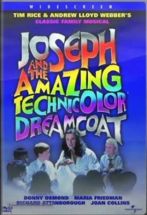 Joseph and the Amazing Technicolor Dreamcoat - DVD movie cover