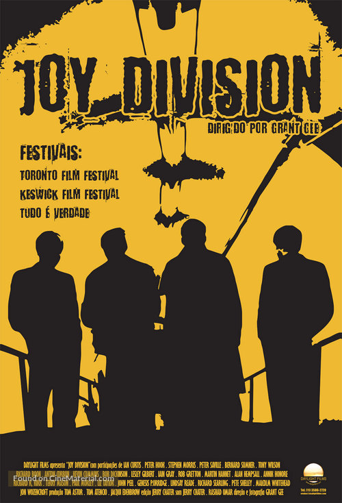 Joy Division - Brazilian poster