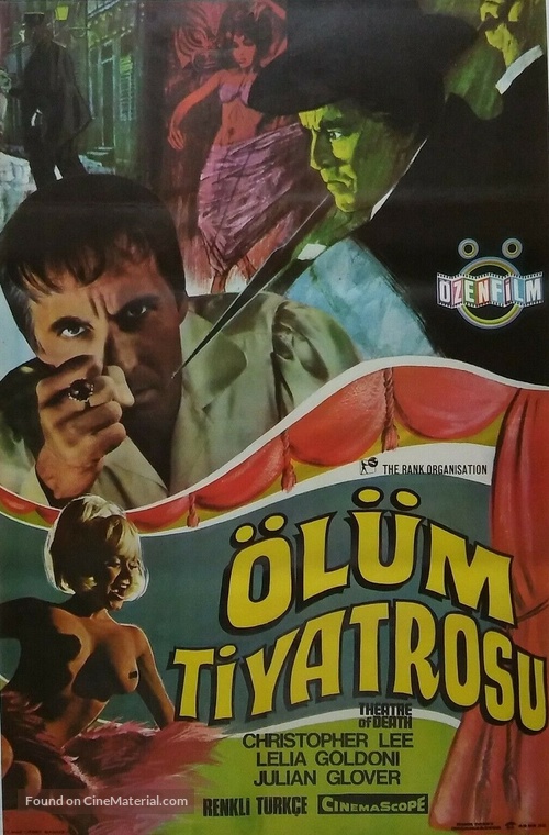Theatre of Death - Turkish Movie Poster