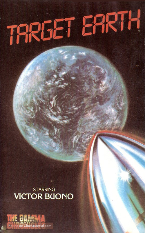 Target... Earth? - Finnish VHS movie cover